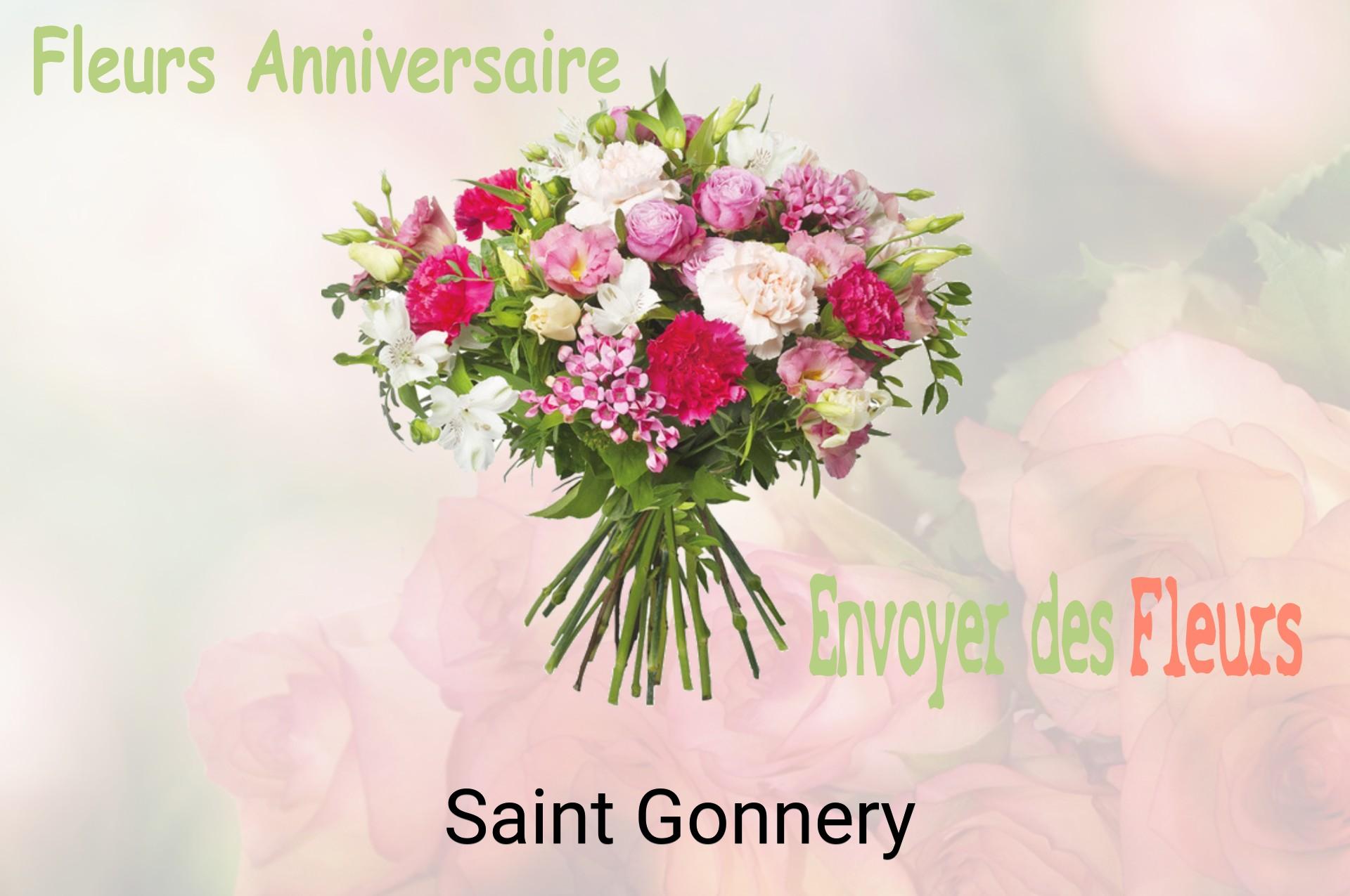 Bouquet de fleurs d’anniversaire livré à Saint-Gonnery